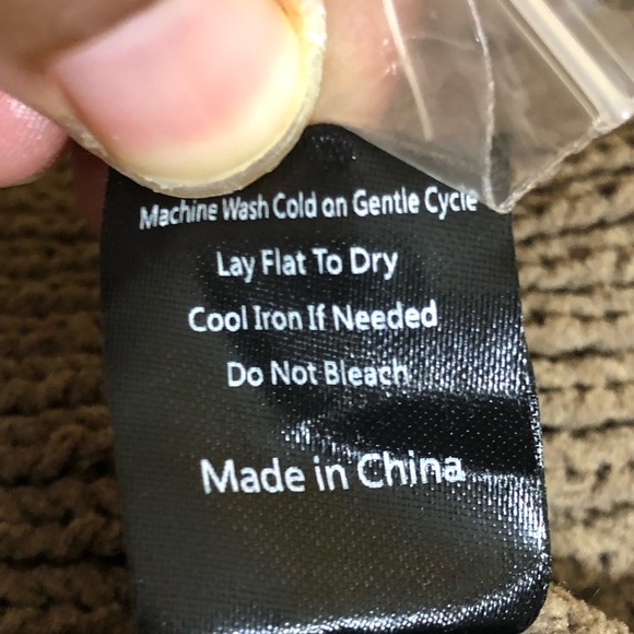 New POL  Boutique French Terry Camo Colorblock Weave Pullover Hoodie Sweater - Picture 9 of 9